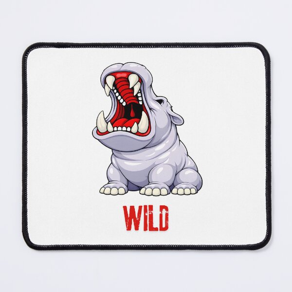 Item preview, Fierce Roaring Wild Hippo Streetwear Graphic designed and sold by ROARSOME DESiGNS.