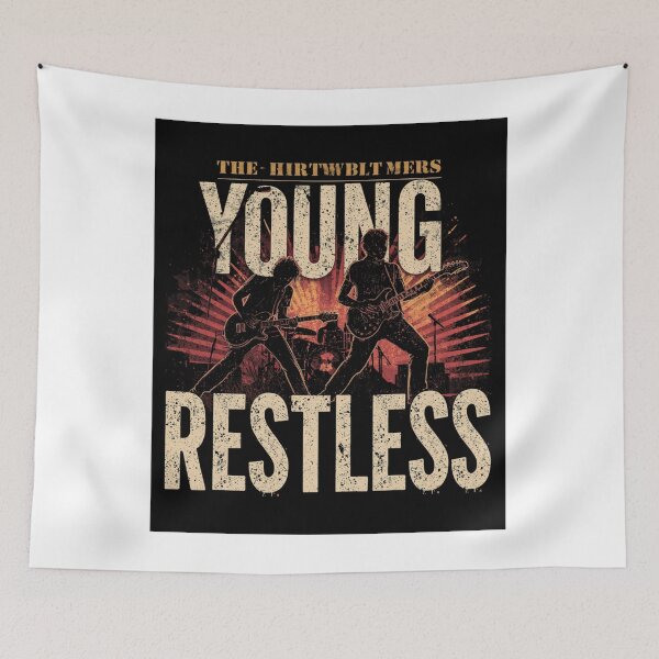 Item preview, Copy of Restless Rock Energy - Grunge Indie Concert Illustration designed and sold by aminomen.