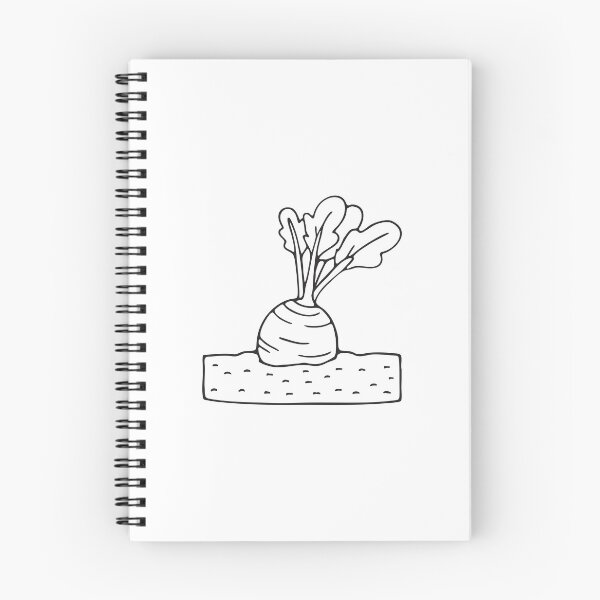 Item preview, Turnip Halfway Pulled from Garden Soil designed and sold by rasagamastore.