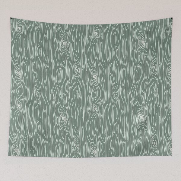 Item preview, Faux Bois Woodgrain Japandi Organic Texture silver eucalyptus green  designed and sold by RenattaZare.
