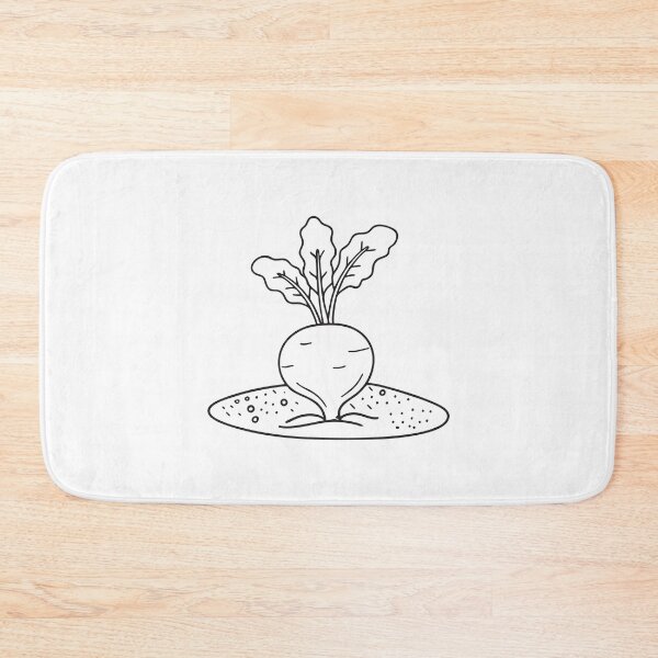 Item preview, Turnip Half Unearthed from Soil designed and sold by rasagamastore.