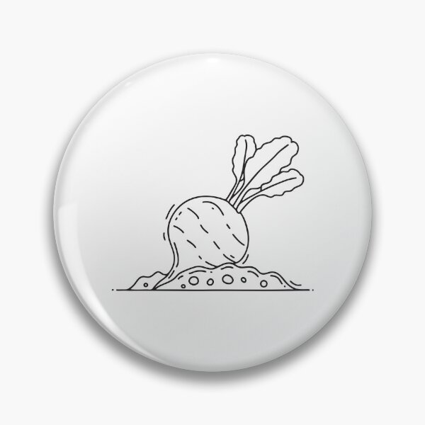Item preview, Turnip Emerging from Garden Soil designed and sold by rasagamastore.