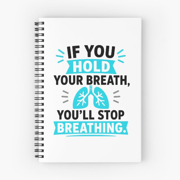 Item preview, Hold Your Breath Stop Breathing designed and sold by RedCircleArt.