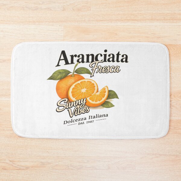 Item preview, Vintage Aranciata Fresca Orange Slices Summer Citrus Design designed and sold by Les-Ink-Studio.