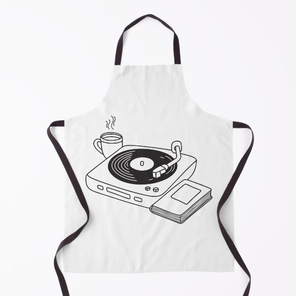 Item preview, Turntable Beside Tea Cup and Notebook designed and sold by rasagamastore.