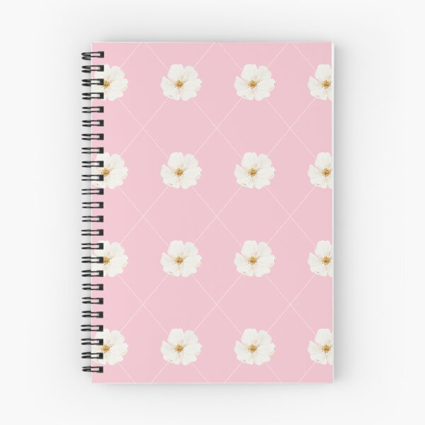 Item preview, Minimalist Pink & White Floral Pattern designed and sold by SeJaa.