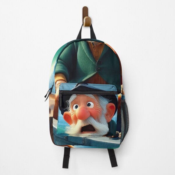 Item preview, Old Fart as a fisherman fishing in a choppy sea designed and sold by Colin Bentham.
