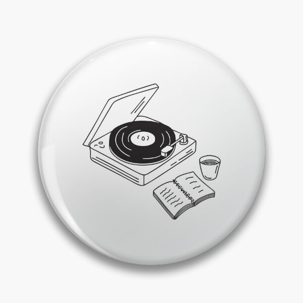 Item preview, Turntable Next to Notebook and Tea designed and sold by rasagamastore.