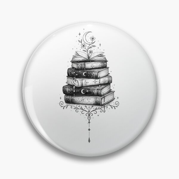 Item preview, Lost Among the Pages – Cozy Book Stack Illustration for Book Lovers designed and sold by GGAUL.