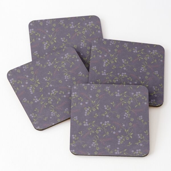 Item preview, Cute purple floral lavender design pretty designed and sold by BrontesWhimsyStore.