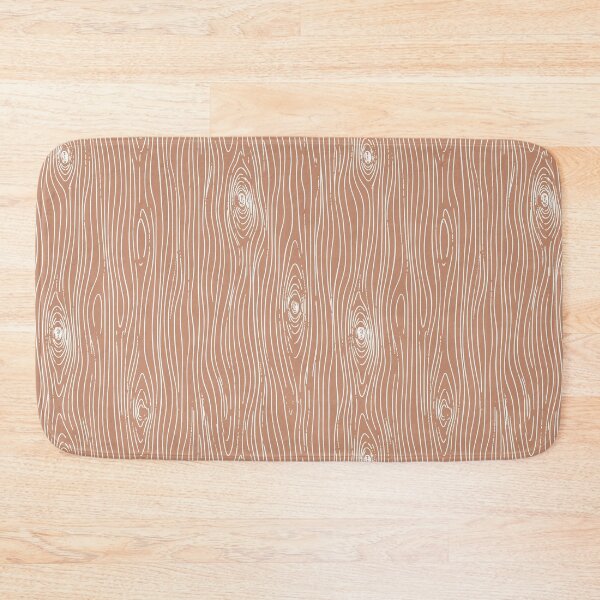 Item preview, Faux Bois Woodgrain Japandi Organic Texture warm rust terracotta designed and sold by RenattaZare.