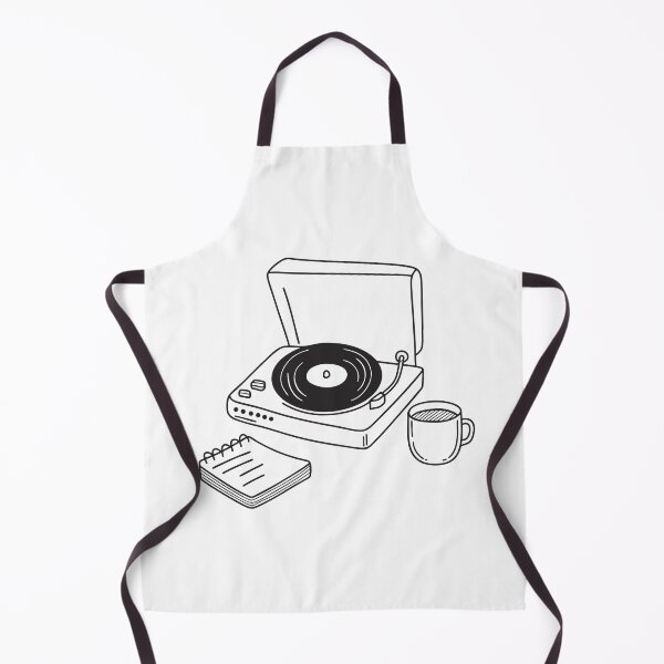 Item preview, Turntable Near Tea Cup and Notebook designed and sold by rasagamastore.