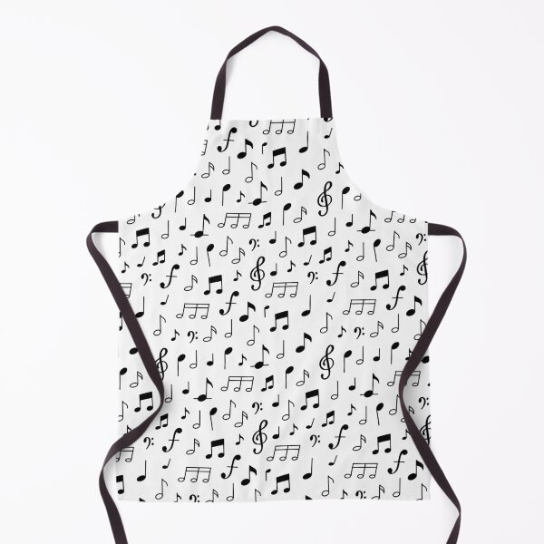 Item preview, Black White Music Notes Seamless Pattern Musician Gift designed and sold by Zaya_art.