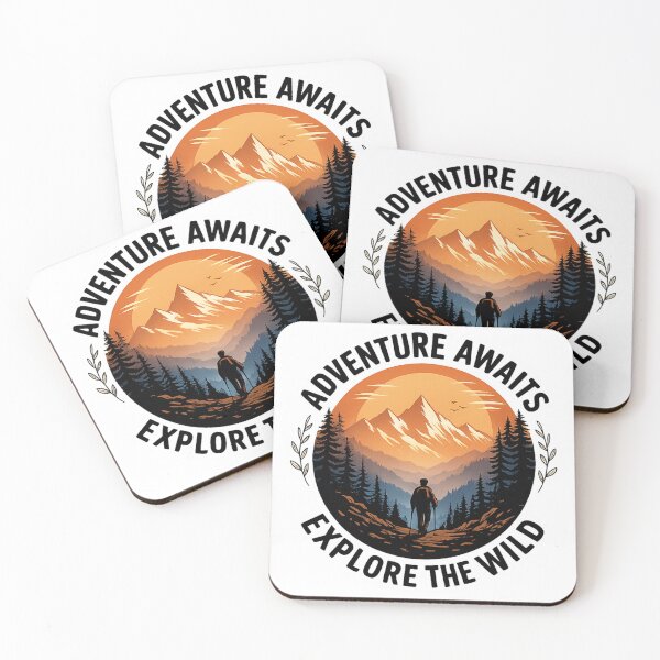 Item preview, Adventure Awaits Explore the Wild  designed and sold by GabeMountainArt.