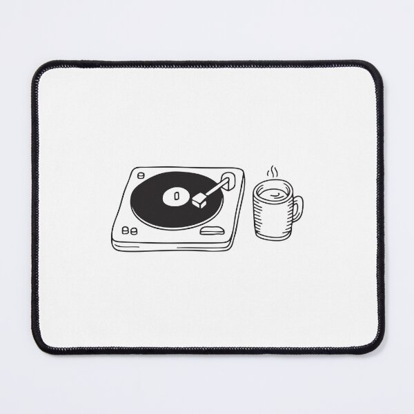 Item preview, Turntable Beside Cup of Tea designed and sold by rasagamastore.