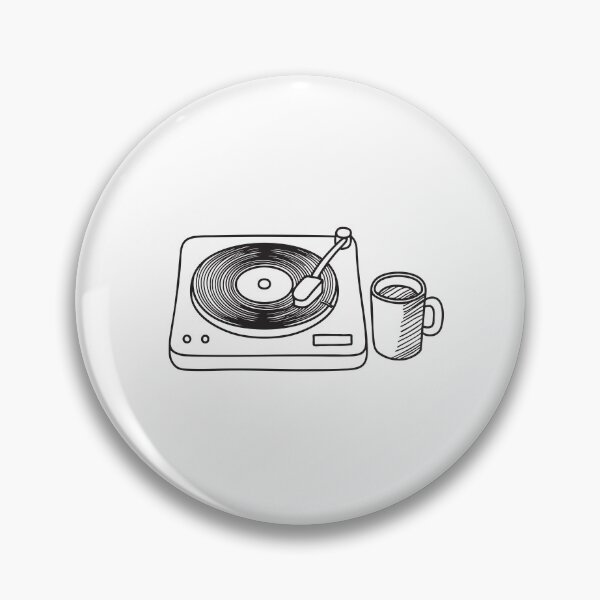 Item preview, Turntable Next to Steaming Tea Cup designed and sold by rasagamastore.