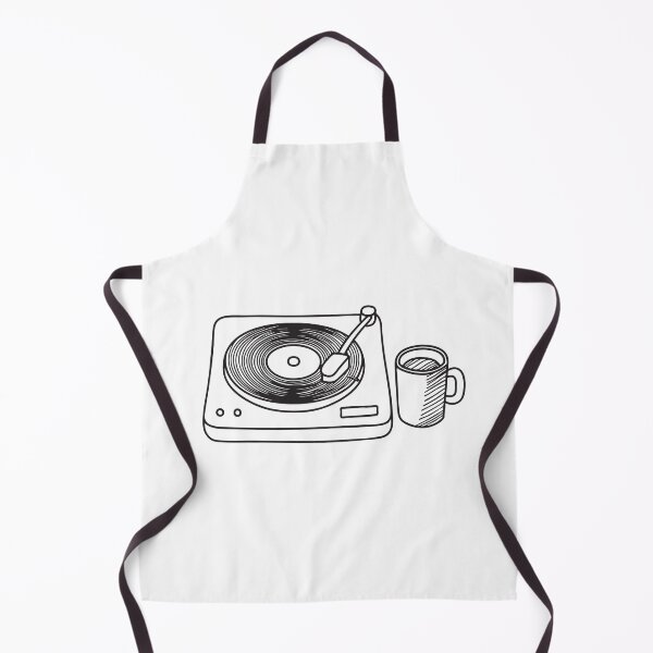Item preview, Turntable Next to Steaming Tea Cup designed and sold by rasagamastore.