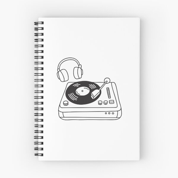 Item preview, Turntable Beside Headphones designed and sold by rasagamastore.