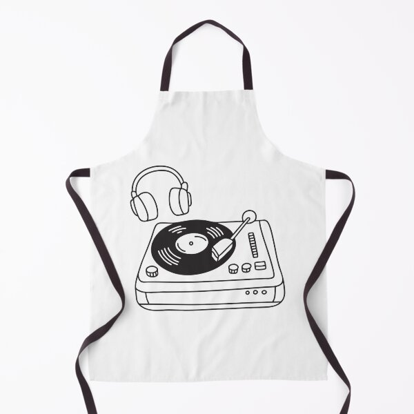 Item preview, Turntable Beside Headphones designed and sold by rasagamastore.