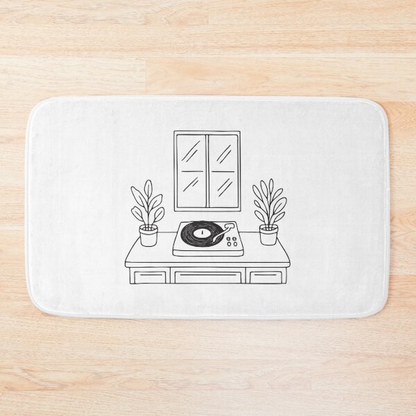 Item preview, Turntable Near Sunlit Window and Plants designed and sold by rasagamastore.