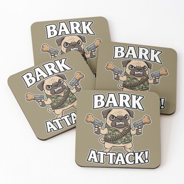 Item preview, Bark Attack designed and sold by Amir Faysal.