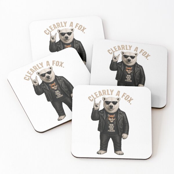 Item preview, Clearly a Fox | Funny Bear Wearing Fox Shirt Humor Design designed and sold by Daagath.