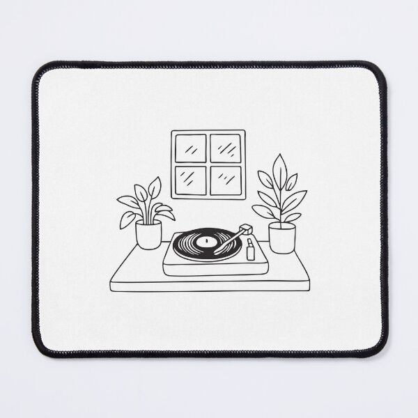 Item preview, Turntable Beside Houseplants by Window designed and sold by rasagamastore.