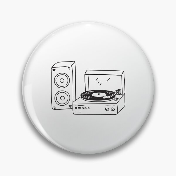 Item preview, Turntable Beside Collection of Old Speakers designed and sold by rasagamastore.