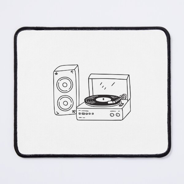 Item preview, Turntable Beside Collection of Old Speakers designed and sold by rasagamastore.
