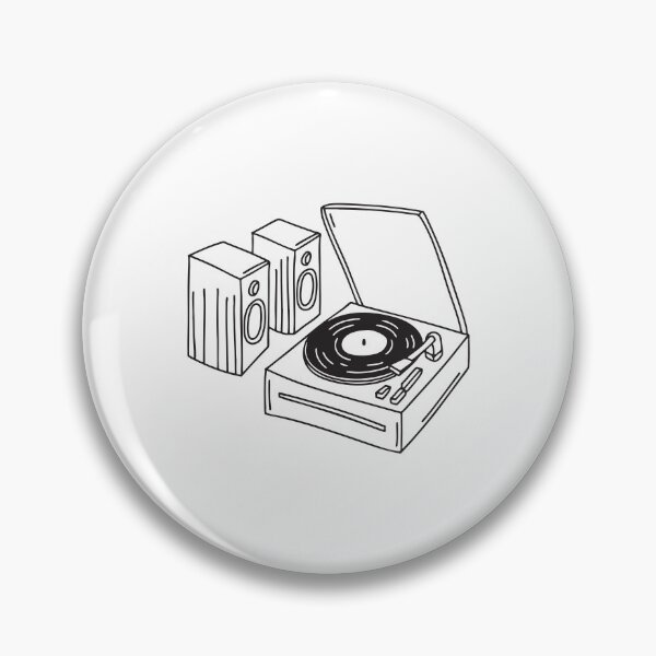 Item preview, Turntable Beside Vintage Speakers designed and sold by rasagamastore.