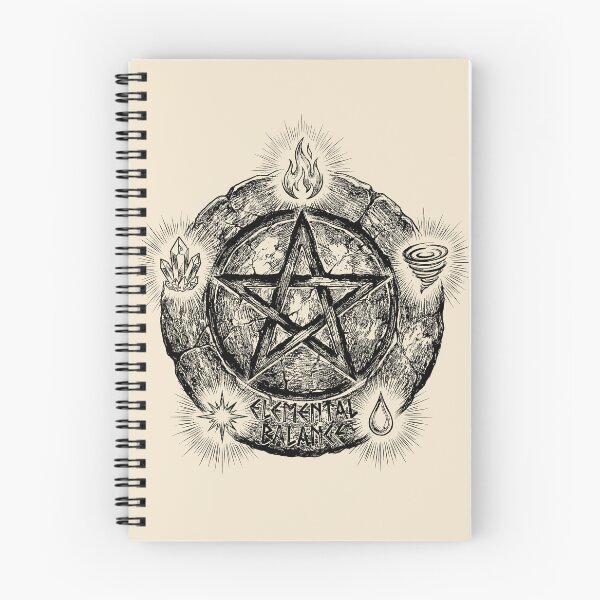 Item preview, Elemental Essence Pentacle Harmony - Pagan Pentacle designed and sold by bapupa.