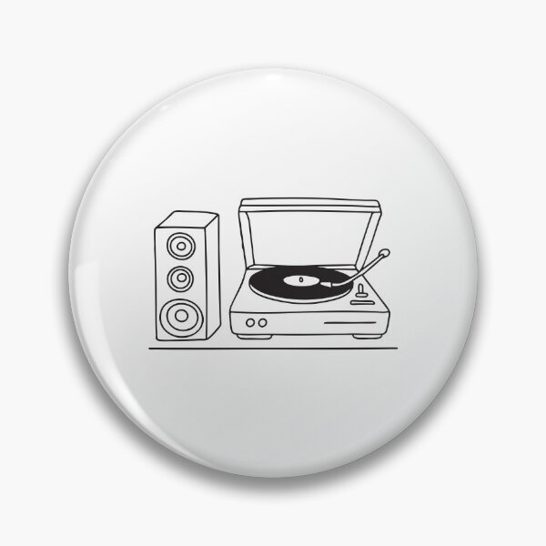 Item preview, Turntable Next to Classic Audio Speakers designed and sold by rasagamastore.
