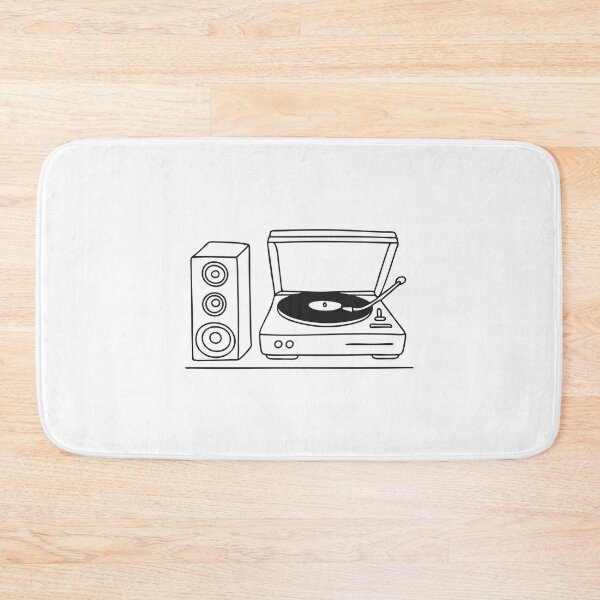 Item preview, Turntable Next to Classic Audio Speakers designed and sold by rasagamastore.