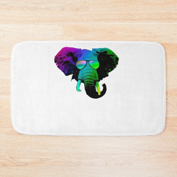 Item preview, Vibrant Elephant Sunglasses Pop Art Animal Lover designed and sold by marke770.