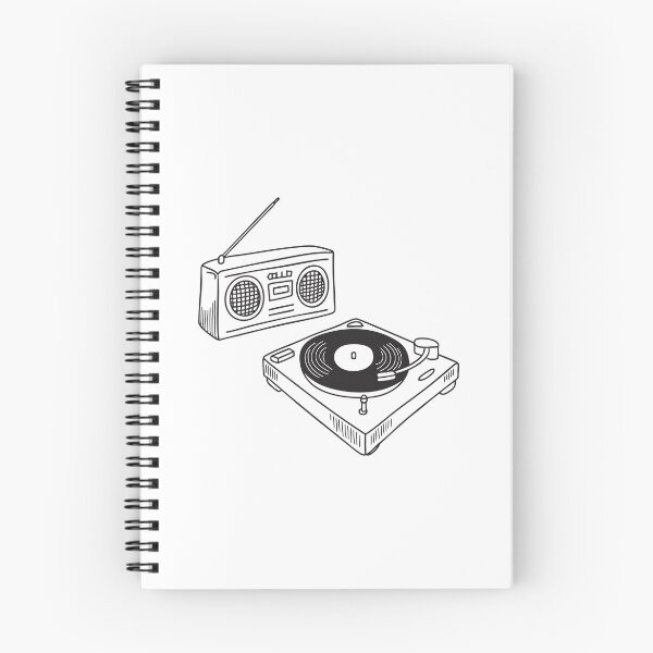 Item preview, Turntable Beside Old School Radio designed and sold by rasagamastore.