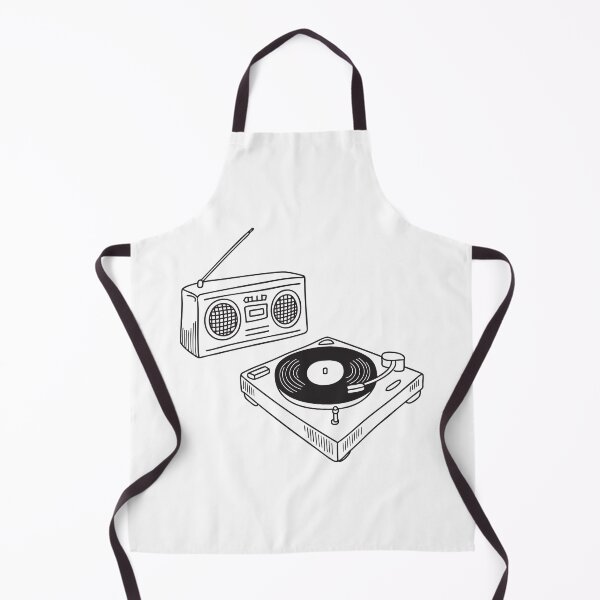 Item preview, Turntable Beside Old School Radio designed and sold by rasagamastore.