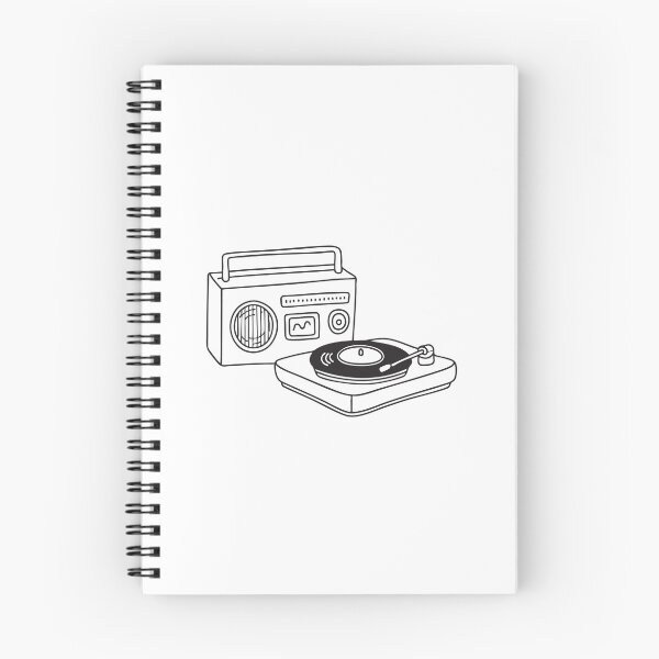 Item preview, Turntable Next to Retro Style Radio designed and sold by rasagamastore.