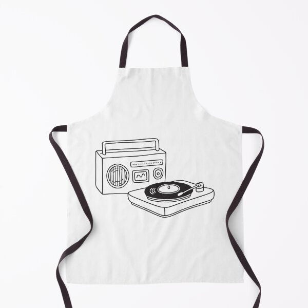 Item preview, Turntable Next to Retro Style Radio designed and sold by rasagamastore.