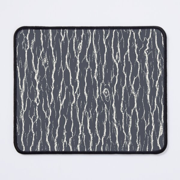 Item preview, Tree Bark Linocut Faux Bois RusticTcharcoal grey designed and sold by RenattaZare.
