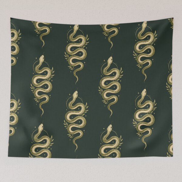 Item preview, Celestial Serpent – Mystical Snake Illustration designed and sold by blankTeeShirt.