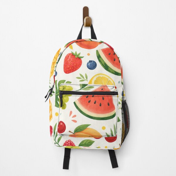 Item preview, Summer Fruit Pattern | Watermelon, Pineapple & Citrus Seamless Tropical Design designed and sold by DreamPixelPrint.