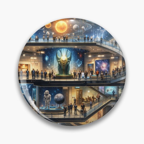 Item preview, Galactic future architecture for a museum designed and sold by Sigtrix.
