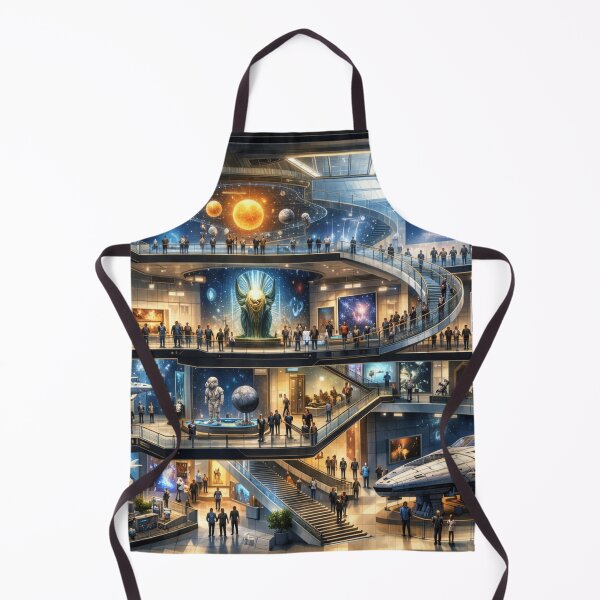 Item preview, Galactic future architecture for a museum designed and sold by Sigtrix.