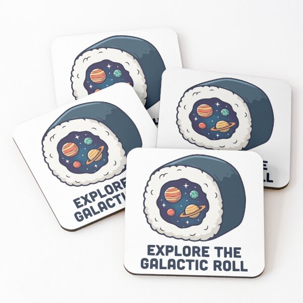 Item preview, Galactic Roll Cute Sushi designed and sold by Amir Faysal.