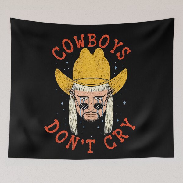 Item preview, Cowboys Don't Cry designed and sold by YQPPAL.