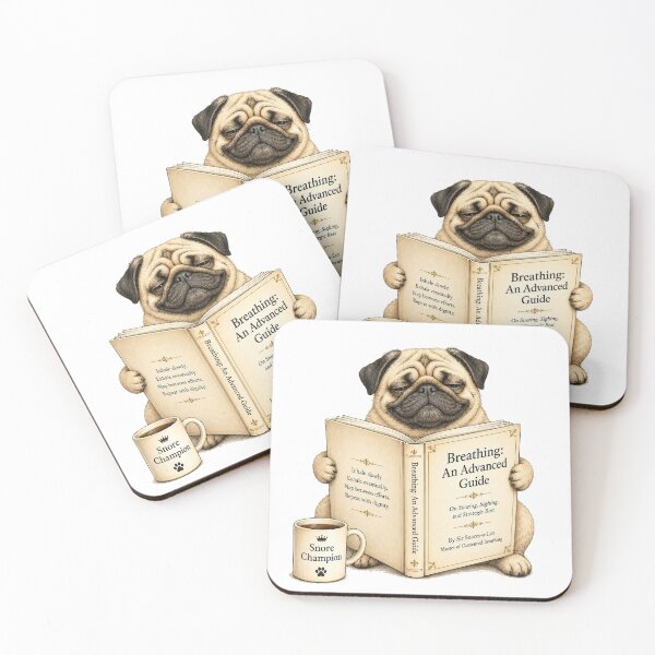 Item preview, Funny Pug Book Lover Gift designed and sold by Gentlestate.