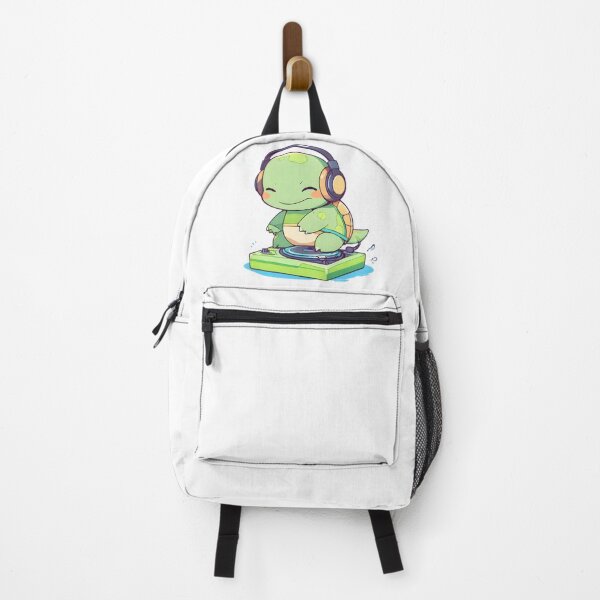 Item preview, DJ Turtle — Cool Music Kawaii Turtle Sticker designed and sold by tommysworks.
