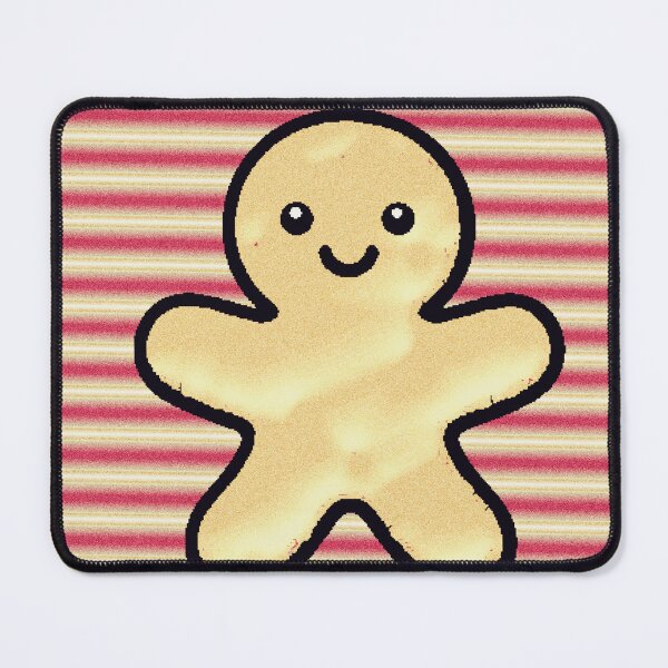 Item preview, Kawaii Gingerbread Man with a Cozy Christmas Smile designed and sold by AstronautMerch.