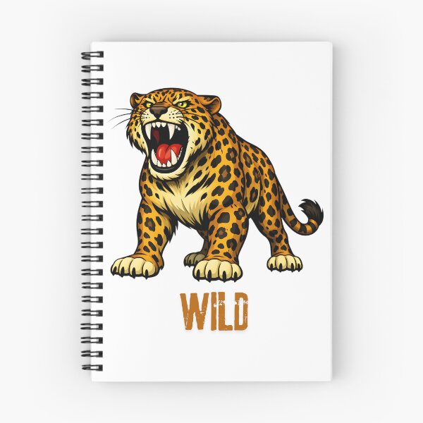 Item preview, Fierce Wild Roaring Leopard Streetwear Graphic designed and sold by ROARSOME DESiGNS.