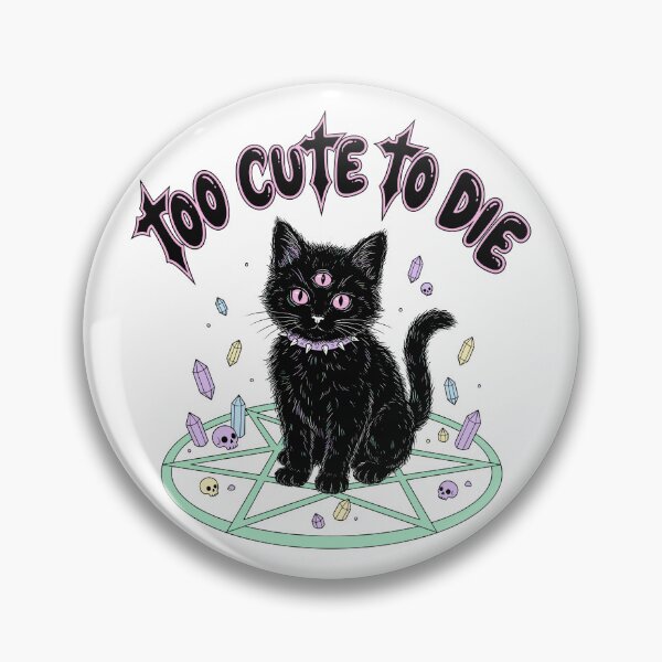 Item preview, Nihilistic Kitty Pastel Goth Vibes - Pastel Goth designed and sold by bapupa.
